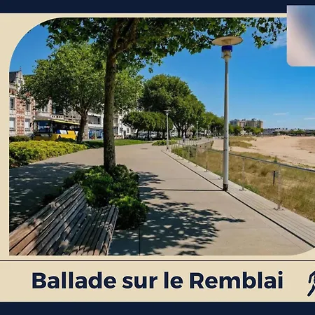 L'Essentiel -Proche Gare-Wifi-Parking Prive-2A4Pers Apartment Saint-Nazaire  Exterior photo